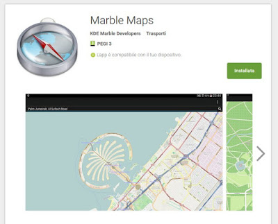 Marble Maps sbarca su Android e porta la navigazione con le mappe di OpenStreetMap
